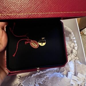 Cartier Yellow Gold Cross Pendant Necklace